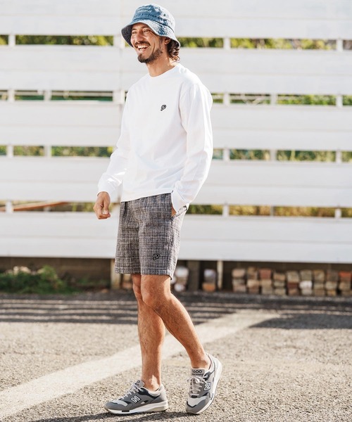 1minute 1second(ワンミニットワンセカンド)の「mlt5502-6oz long sleeve shirt with heart patch ロングスリーブTシャツ(1M26H270)(Tシャツ/カットソー・メンズ・ブラック/ネイビー系/ホワイト・S/M/L/XL)」の8枚目の写真