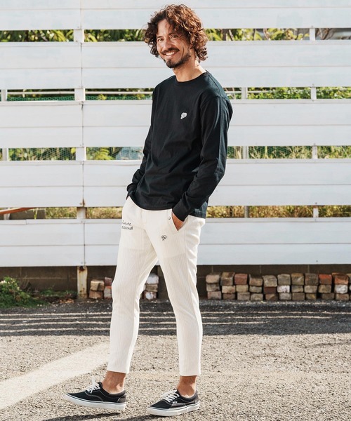 1minute 1second(ワンミニットワンセカンド)の「mlt5502-6oz long sleeve shirt with heart patch ロングスリーブTシャツ(1M26H270)(Tシャツ/カットソー・メンズ・ブラック/ネイビー系/ホワイト・S/M/L/XL)」の13枚目の写真