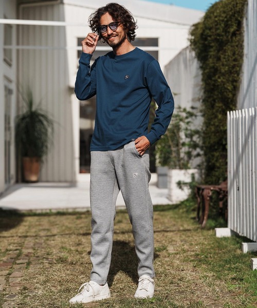 1minute 1second(ワンミニットワンセカンド)の「mlt5502-6oz long sleeve shirt with heart patch ロングスリーブTシャツ(1M26H270)(Tシャツ/カットソー・メンズ・ブラック/ネイビー系/ホワイト・S/M/L/XL)」の17枚目の写真