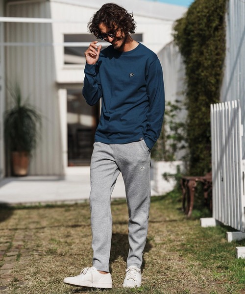 1minute 1second(ワンミニットワンセカンド)の「mlt5502-6oz long sleeve shirt with heart patch ロングスリーブTシャツ(1M26H270)(Tシャツ/カットソー・メンズ・ブラック/ネイビー系/ホワイト・S/M/L/XL)」の18枚目の写真