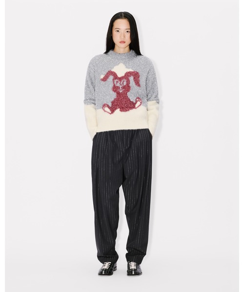 KENZO Winter Holidays' エンベリッシュド ジャンパー イン ミックス