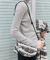 tageechita（タジチタ）の「【tageechita】配色パターン ボアショルダーバッグ（ショルダーバッグ）」