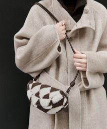 tageechita（タジチタ）の「【tageechita】配色パターン ボアショルダーバッグ（ショルダーバッグ）」