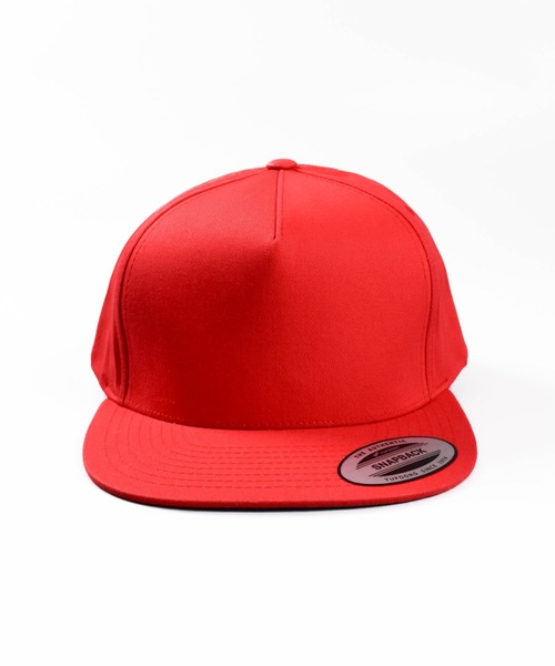 FLEXFIT（フレックスフィット）の「【PH3】【FLEXFIT/フレックスフィット】YUPOONG 5 Panel Cotton Twill Snapback 6007（キャップ・メンズ・レッド/ホワイト/グレー・FREE）」の12枚目の写真