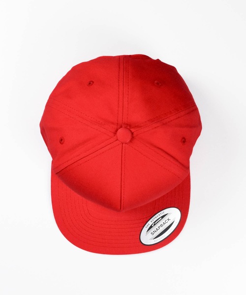 FLEXFIT（フレックスフィット）の「【PH3】【FLEXFIT/フレックスフィット】YUPOONG 5 Panel Cotton Twill Snapback 6007（キャップ・メンズ・レッド/ホワイト/グレー・FREE）」の13枚目の写真