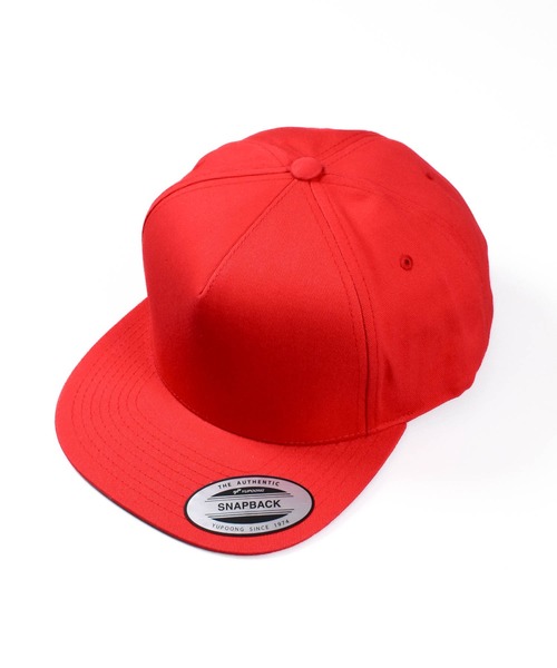 FLEXFIT（フレックスフィット）の「【PH3】【FLEXFIT/フレックスフィット】YUPOONG 5 Panel Cotton Twill Snapback 6007（キャップ・メンズ・レッド/ホワイト/グレー・FREE）」の14枚目の写真