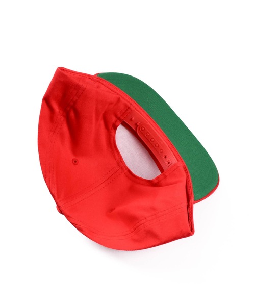 FLEXFIT（フレックスフィット）の「【PH3】【FLEXFIT/フレックスフィット】YUPOONG 5 Panel Cotton Twill Snapback 6007（キャップ・メンズ・レッド/ホワイト/グレー・FREE）」の18枚目の写真