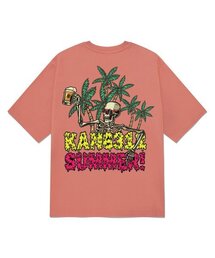 KGTP0213 スカルスウィング 20番手 半袖Tシャツ インディピンク