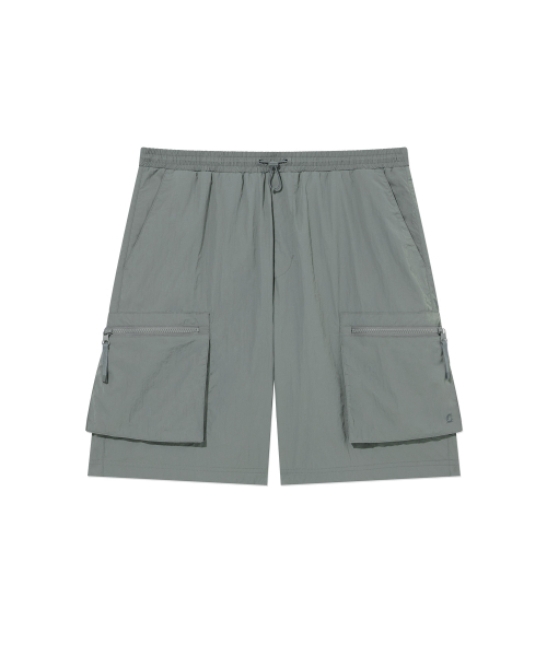 COVERNAT（カバーナット）の「ウーブンユーティリティレギュラーカーゴショーツSage Gray（その他パンツ・レディース・その他・SMALL/MEDIUM/LARGE/X-LARGE/XX-LARGE）」の2枚目の写真