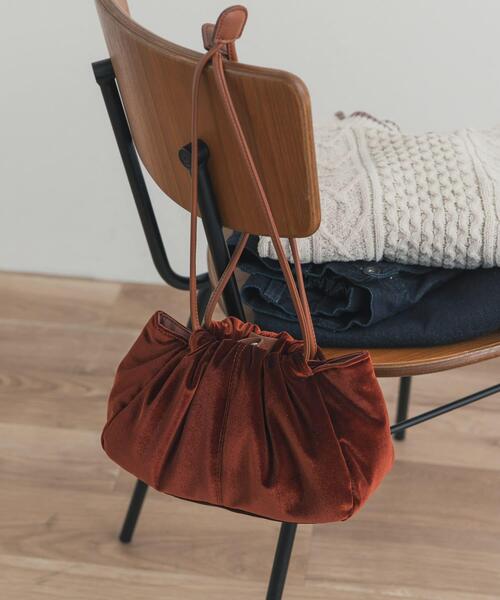 セール】2wayベロア巾着ショルダー（ショルダーバッグ）｜URBAN