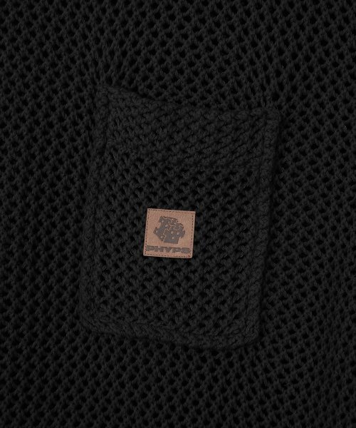 PHYSICAL DEPARTMENT(フィジカル デパートメント)の「POCKET MESH KNIT SS BLACK(ニット/セーター・レディース・その他・LARGE/MEDIUM/SMALL)」の4枚目の写真