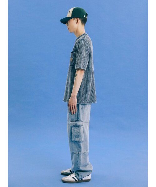 PHYSICAL DEPARTMENT(フィジカル デパートメント)の「POCKET MESH KNIT SS BLACK(ニット/セーター・レディース・その他・LARGE/MEDIUM/SMALL)」の10枚目の写真