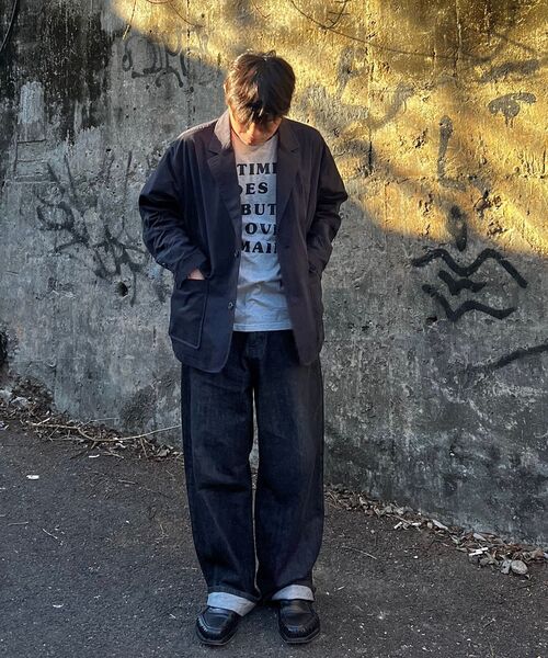 COSTUME O’CLOCK(コスチュームオクロック)の「コットンルーズフィットウォッシュドブレザー ブラック COOSJK039BLACK(テーラードジャケット・メンズ・その他・LARGE/SMALL/MEDIUM)」の15枚目の写真