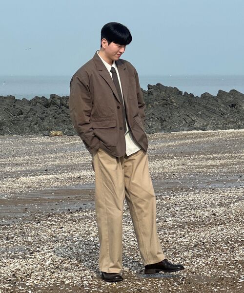 COSTUME O’CLOCK(コスチュームオクロック)の「コットンルーズフィットウォッシュドブレザー ブラック COOSJK039BLACK(テーラードジャケット・メンズ・その他・LARGE/SMALL/MEDIUM)」の16枚目の写真