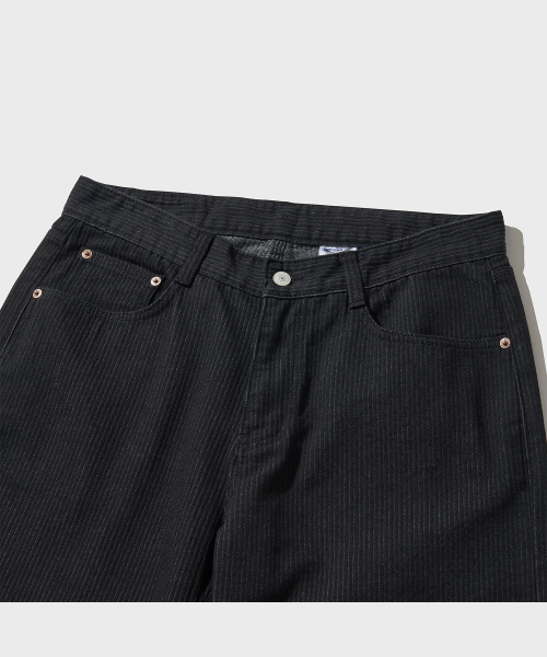 VDR(ブイディアール)の「Lot 003 Railroad Stripe Pants(デニムパンツ・メンズ・その他・LARGE/MEDIUM/SMALL)」の3枚目の写真