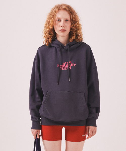 MENASOO（ミナス）の「For Rest Run Basic Hoodie_Charcoal（パーカー・レディース・ダークグレー・SMALL/MEDIUM）」の2枚目の写真