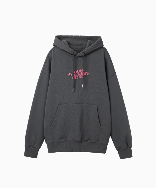 MENASOO（ミナス）の「For Rest Run Basic Hoodie_Charcoal（パーカー・レディース・ダークグレー・SMALL/MEDIUM）」の14枚目の写真