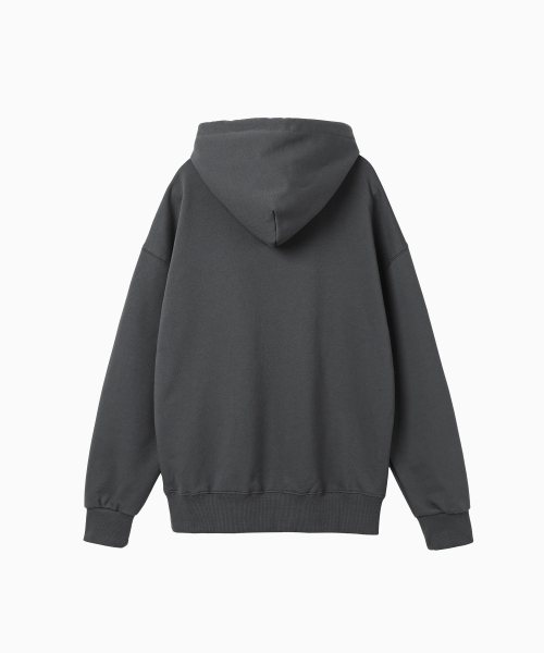 MENASOO（ミナス）の「For Rest Run Basic Hoodie_Charcoal（パーカー・レディース・ダークグレー・SMALL/MEDIUM）」の15枚目の写真