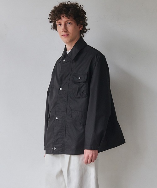 NewAnce（ニュアンス）の「【NewAnce】Non Wax Hanting Blouson　/ ノンワックスハンティングブルゾン　-オリジナルツイルシリーズ-（ミリタリージャケット・メンズ・ブラック/ベージュ・M/L）」の20枚目の写真