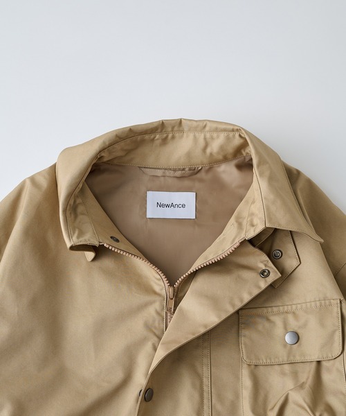 【NewAnce】Non Wax Hanting Blouson　/ ノンワックスハンティングブルゾン　-オリジナルツイルシリーズ-