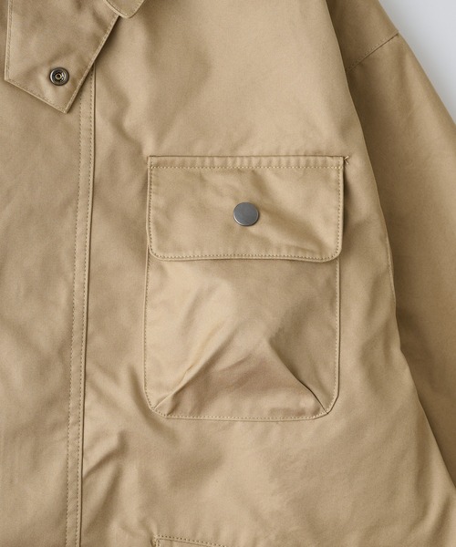 【NewAnce】Non Wax Hanting Blouson　/ ノンワックスハンティングブルゾン　-オリジナルツイルシリーズ-