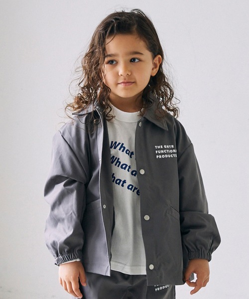 GENERATOR（ジェネレーター）の「GENERATOR/ジェネレーター コーチジャケット（その他アウター・キッズ・チャコールグレー/ブラック・L/XL/M）」の2枚目の写真