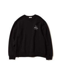 SUIBOM（スイボム）の「ルーズフィット DWロゴ スウェット - ブラック（スウェット）」