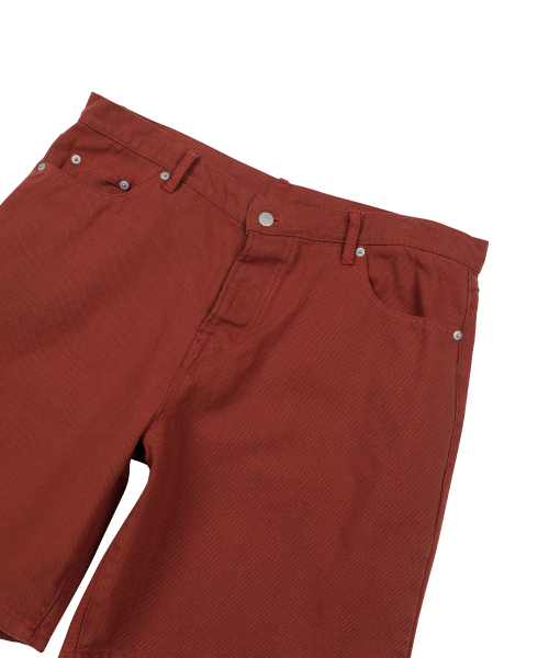 SUNDAY FRUIT MARKET(サンデーフルーツマーケット)の「W) SUNDAY WASHED SHORT BRICK(その他パンツ・レディース・その他・SMALL/MEDIUM)」の3枚目の写真