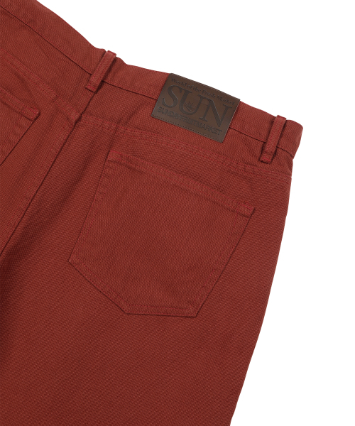 SUNDAY FRUIT MARKET(サンデーフルーツマーケット)の「W) SUNDAY WASHED SHORT BRICK(その他パンツ・レディース・その他・SMALL/MEDIUM)」の5枚目の写真