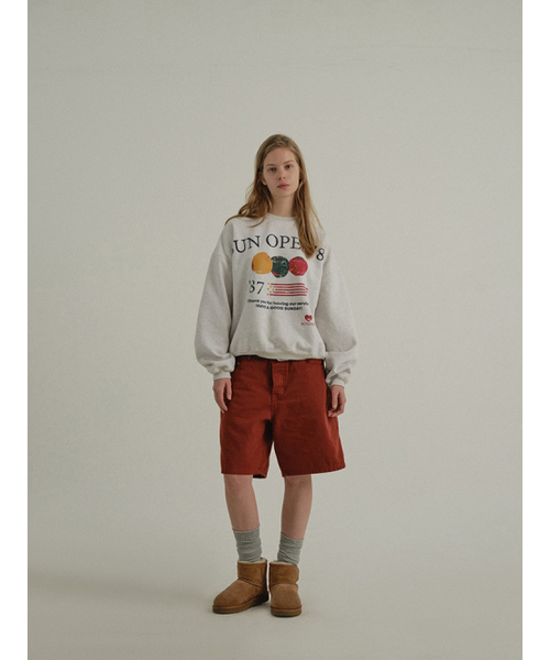 SUNDAY FRUIT MARKET(サンデーフルーツマーケット)の「W) SUNDAY WASHED SHORT BRICK(その他パンツ・レディース・その他・SMALL/MEDIUM)」の7枚目の写真