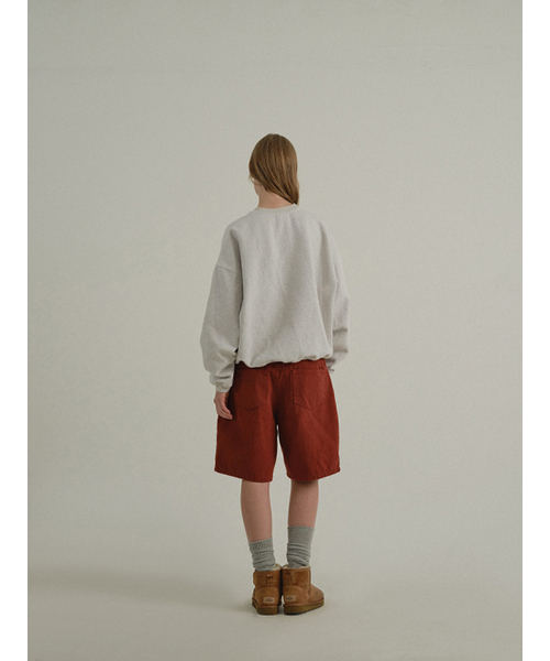 SUNDAY FRUIT MARKET(サンデーフルーツマーケット)の「W) SUNDAY WASHED SHORT BRICK(その他パンツ・レディース・その他・SMALL/MEDIUM)」の9枚目の写真