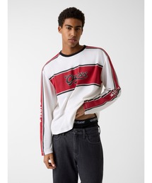 GUESS JEANS Boxy Fit Long Sleeves Mesh Tee 長袖Tシャツ