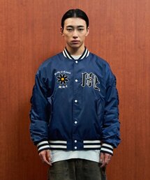WMC（ダブリューエムシー）の「ニューモダンバスティジャンパー_NAVY（スタジャン）」