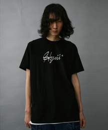 HYII（ハイトゥ）の「Handwritten Print T-Shirt [Black]（Tシャツ/カットソー）」