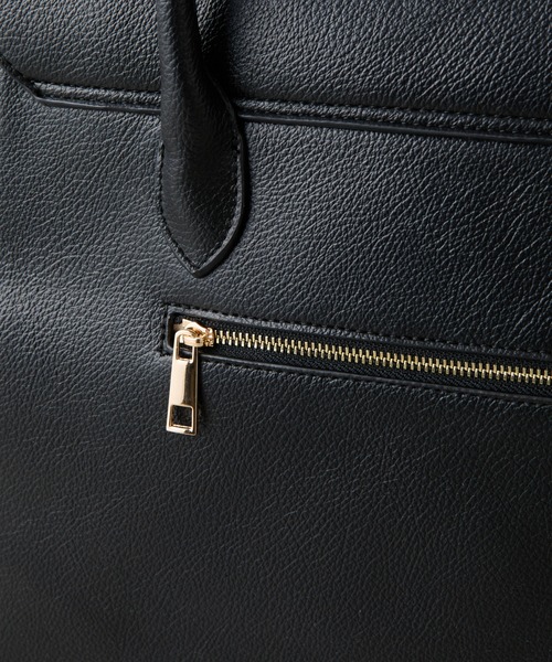 PAPILLONNER(パピヨネ)の「PAPILLONNER/ベーシックフラップトートバッグ/セレモニー(トートバッグ・レディース・ブラック/ベージュ・FREE)」の12枚目の写真