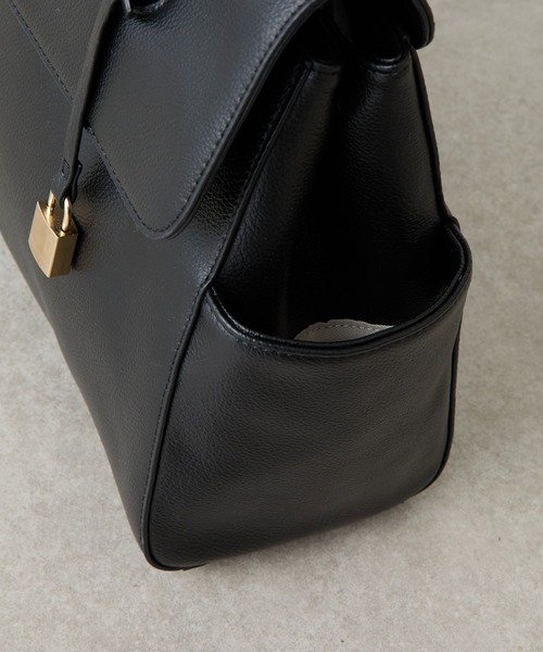 PAPILLONNER(パピヨネ)の「PAPILLONNER/ベーシックフラップトートバッグ/セレモニー(トートバッグ・レディース・ブラック/ベージュ・FREE)」の10枚目の写真