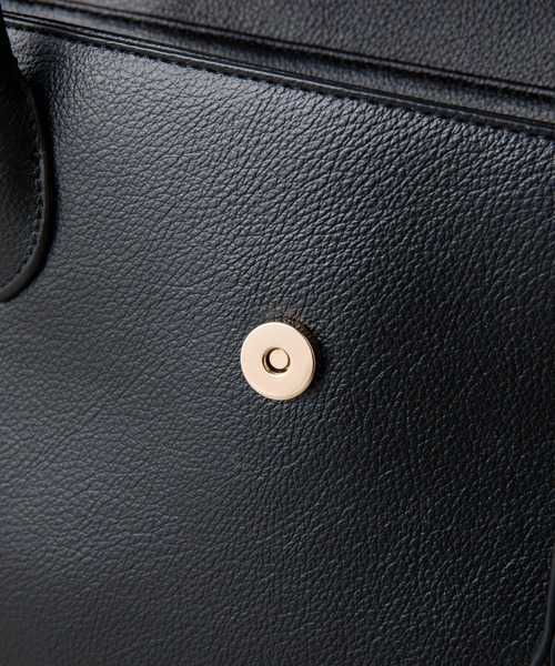 PAPILLONNER(パピヨネ)の「PAPILLONNER/ベーシックフラップトートバッグ/セレモニー(トートバッグ・レディース・ブラック/ベージュ・FREE)」の9枚目の写真