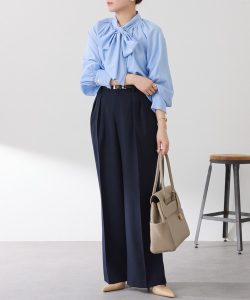 PAPILLONNER(パピヨネ)の「PAPILLONNER/ベーシックフラップトートバッグ/セレモニー(トートバッグ・レディース・ブラック/ベージュ・FREE)」の19枚目の写真