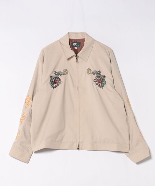 チャイハネ(チャイハネ)の「【チャイハネ】チベジャンMEN'Sジャケット(その他アウター・メンズ・チャコール/ベージュ・FREE)」の2枚目の写真