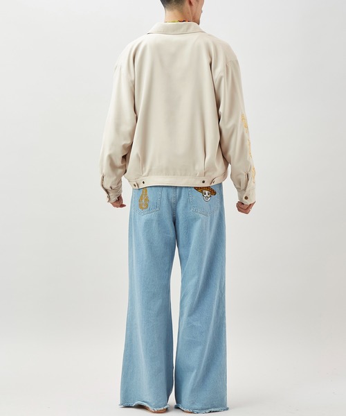 チャイハネ(チャイハネ)の「【チャイハネ】チベジャンMEN'Sジャケット(その他アウター・メンズ・チャコール/ベージュ・FREE)」の17枚目の写真