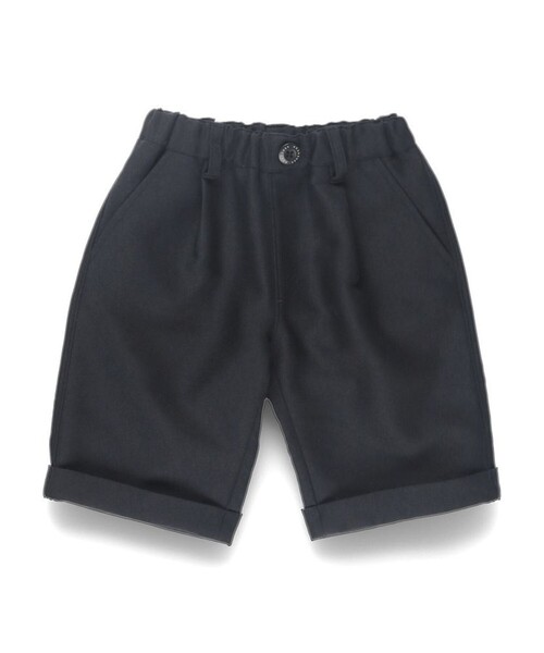 BRANSHES（ブランシェス）の「【フォーマル】ハーフパンツ（スーツパンツ・キッズ・ネイビー/チャコールグレー・130/120/110）」の3枚目の写真