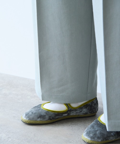 yuni(ユニ )の「△Linen/Polyester wide パンツ(その他パンツ・レディース・ブラウン/ブラック/アイボリー・S/M)」の12枚目の写真