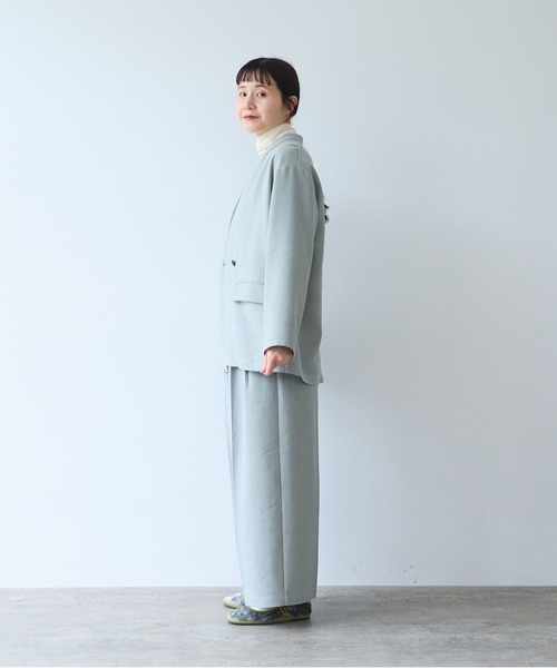 yuni(ユニ )の「△Linen/Polyester wide パンツ(その他パンツ・レディース・ブラウン/ブラック/アイボリー・S/M)」の9枚目の写真