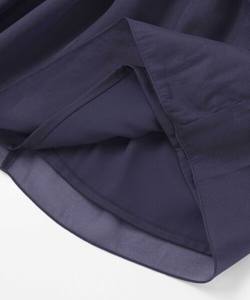 SLAP SLIP（スラップスリップ）の「ふわふわオーガンジーフリルリボンペプラムドレス風ジャンパースカート(90~130cm)（ジャンパースカート・キッズ・ネイビー/ピンク・100cm/120cm/130cm/90cm/110cm）」の12枚目の写真