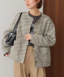 JOURNAL STANDARD｜ジャーナルスタンダードのノーカラージャケット通販