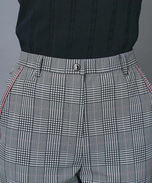 adabat(アダバット)の「【ADABAT NAVY】撥水 クールチェックプリントテーパードパンツ(その他パンツ・レディース・ライトグレー系・40/38/42/36)」の8枚目の写真