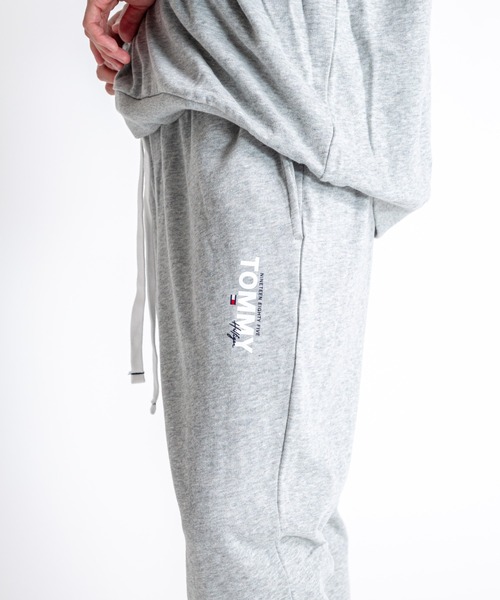 TOMMY HILFIGER（トミーヒルフィガー）の「【TOMMY HILFIGER】スウェットパンツ　裏起毛　部屋着　薄手（スウェットパンツ・メンズ・ネイビー/グレー・M/L/XL）」の5枚目の写真