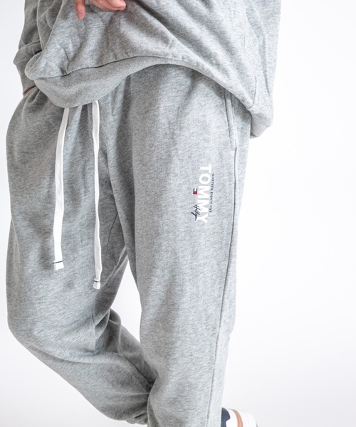 TOMMY HILFIGER（トミーヒルフィガー）の「【TOMMY HILFIGER】スウェットパンツ　裏起毛　部屋着　薄手（スウェットパンツ・メンズ・ネイビー/グレー・M/L/XL）」の6枚目の写真