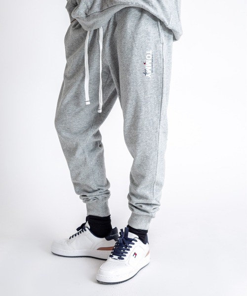 TOMMY HILFIGER（トミーヒルフィガー）の「【TOMMY HILFIGER】スウェットパンツ　裏起毛　部屋着　薄手（スウェットパンツ・メンズ・ネイビー/グレー・M/L/XL）」の7枚目の写真