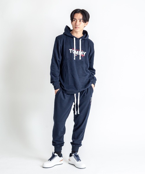 TOMMY HILFIGER（トミーヒルフィガー）の「【TOMMY HILFIGER】スウェットパンツ　裏起毛　部屋着　薄手（スウェットパンツ・メンズ・ネイビー/グレー・M/L/XL）」の17枚目の写真
